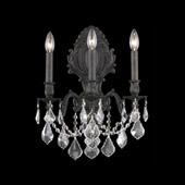 Crystal Monarch Wall Sconce - Elegant Lighting 9603W14DB