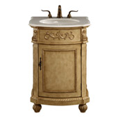 Traditional Danville 1 Door Vanity Cabinet (Faucet Not Included) - Elegant Lighting VF-1003