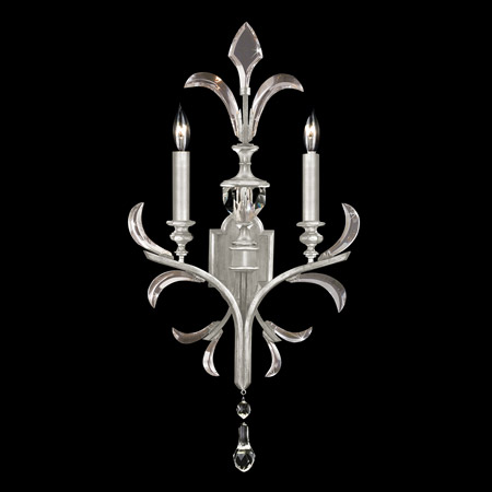 Fine Art Handcrafted Lighting 704850-4 Crystal Beveled Arcs Wall Sconce