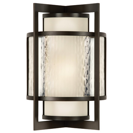 Fine Art Handcrafted Lighting 818281 Singapore Moderne Outdoor Wall Sconce