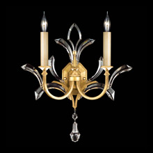Fine Art Handcrafted Lighting 701850-3 Crystal Beveled Arcs Wall Sconce