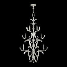 Fine Art Handcrafted Lighting 704040-4 Crystal Beveled Arcs 16 Light Tall Chandelier