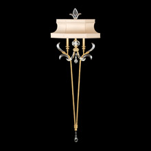Fine Art Handcrafted Lighting 706950-3 Crystal Beveled Arcs Tall Wall Sconce