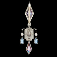 Fine Art Handcrafted Lighting 728750-1 Crystal Encased Gems Wall Sconce