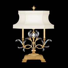 Fine Art Handcrafted Lighting 737910-3 Crystal Beveled Arcs Table Lamp