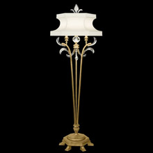 Fine Art Handcrafted Lighting 768620 Crystal Beveled Arcs Gold Floor Lamp