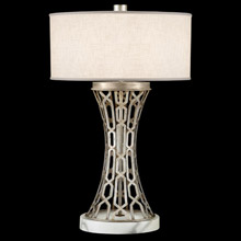 Fine Art Handcrafted Lighting 784910 Allegretto Silver Table Lamp