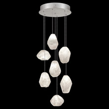 Fine Art Handcrafted Lighting 852640-13L Natural Inspirations 14" Round Multi Pendant Fixture