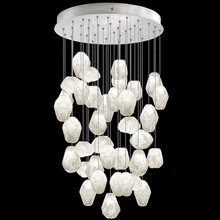 Fine Art Handcrafted Lighting 853440-13L Natural Inspirations 34" Round Multi Pendant Fixture