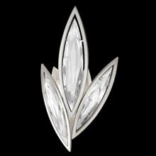 Fine Art Handcrafted Lighting 854250-12 Crystal Marquise ADA Left Facing Wall Sconce