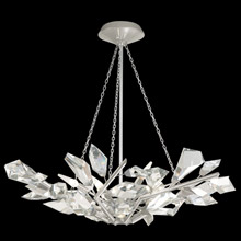 Fine Art Handcrafted Lighting 907840-1 Crystal Foret Round Pendant