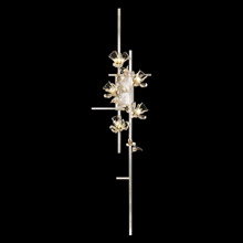 Fine Art Handcrafted Lighting 918850-1 Crystal Azu 64" Tall Left Facing Wall Sconce