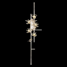 Fine Art Handcrafted Lighting 918950-1 Crystal Azu 64" Tall Right Facing Wall Sconce