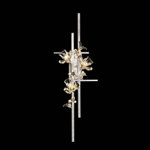 Fine Art Handcrafted Lighting 919350-1 Crystal Azu 44" Tall Right Facing Wall Sconce