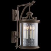 Classic/Traditional Louvre Outdoor Wall Lantern - Fine Art Handcrafted Lighting 538481