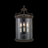 Classic/Traditional Louvre Outdoor Coupe Wall Sconce - Fine Art Handcrafted Lighting 539081