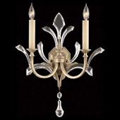 Crystal Beveled Arcs Wall Sconce - Fine Art Handcrafted Lighting 701850