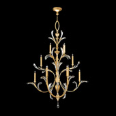 Crystal Beveled Arcs 16 Light Tall Chandelier - Fine Art Handcrafted Lighting 702040-3