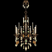 Crystal Encased Gems Large Chandelier - Fine Art Handcrafted Lighting 709440-1