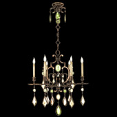 Crystal Encased Gems Chandelier - Fine Art Handcrafted Lighting 718240-1