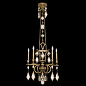 Crystal Encased Gems Clear Chandelier - Fine Art Handcrafted Lighting 719540-3