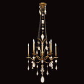 Crystal Encased Gems Clear Chandelier - Fine Art Handcrafted Lighting 725640-3