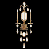 Crystal Encased Gems Clear Wall Sconce - Fine Art Handcrafted Lighting 727050-3