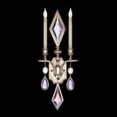 Crystal Encased Gems Wall Sconce - Fine Art Handcrafted Lighting 729050-1