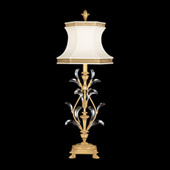 Crystal Beveled Arcs Table Lamp - Fine Art Handcrafted Lighting 737810-3
