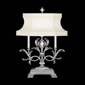 Crystal Beveled Arcs Table Lamp - Fine Art Handcrafted Lighting 737910-4