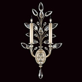 Crystal Crystal Laurel Wall Sconce - Fine Art Handcrafted Lighting 759750