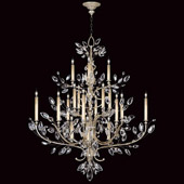 Crystal Crystal Laurel Grand Chandelier - Fine Art Handcrafted Lighting 771140