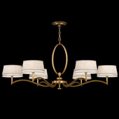 Contemporary Allegretto Round Gold Chandelier - Fine Art Handcrafted Lighting 771740-2