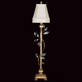 Crystal Crystal Laurel Gold Buffet Lamp - Fine Art Handcrafted Lighting 775715