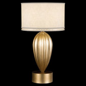 Contemporary Allegretto Gold Table Lamp - Fine Art Handcrafted Lighting 793110-2