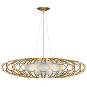 Transitional Allegretto Large Round Pendant - Fine Art Handcrafted Lighting 798540-3