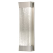 Transitional Crystal Bakehouse Indoor/Outdoor ADA Wall Sconce - Fine Art Handcrafted Lighting 811050-23