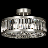 Crystal Crystal Enchantment Round Semi-Flush Mount Ceiling Light - Fine Art Handcrafted Lighting 815740