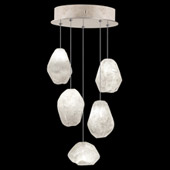 Contemporary Natural Inspirations 12" Round Multi Pendant Fixture - Fine Art Handcrafted Lighting 852440-23L