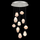 Contemporary Natural Inspirations 22" Round Multi Pendant Fixture - Fine Art Handcrafted Lighting 863540-14L