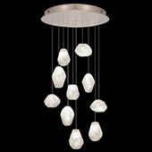 Contemporary Natural Inspirations 22" Round Multi Pendant Fixture - Fine Art Handcrafted Lighting 863540-23L