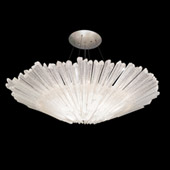 Contemporary Diamantina Quartz Inverted Pendant - Fine Art Handcrafted Lighting 870240-1