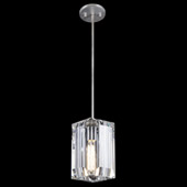 Crystal Monceau Square Mini Pendant - Fine Art Handcrafted Lighting 875440-1