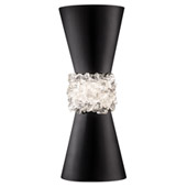 Crystal Arctic Halo Wall Sconce - Fine Art Handcrafted Lighting 876750-2