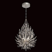 Crystal Lily Buds Pendant - Fine Art Handcrafted Lighting 881640