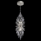 Crystal Lily Buds Pendant - Fine Art Handcrafted Lighting 883740