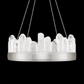Contemporary Lior LED Round Pendant - Fine Art Handcrafted Lighting 888040-1