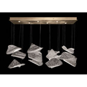Contemporary Elevate Pages Linear Multi Pendant Fixture - Fine Art Handcrafted Lighting 895140-261