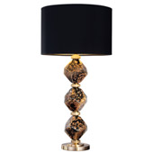 Transitional SoBe Argyle Diamond Table Lamp - Fine Art Handcrafted Lighting 900010-33