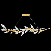 Crystal Foret Linear Pendant Chandelier - Fine Art Handcrafted Lighting 902440-2